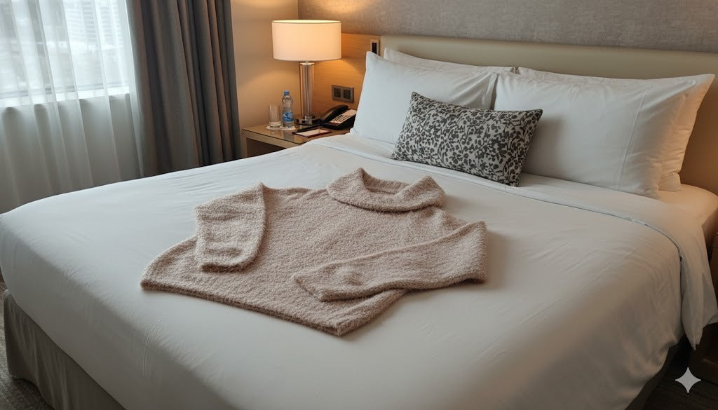 Luxury Teddy Texture High-Neck Sweater - Warm & Stylish